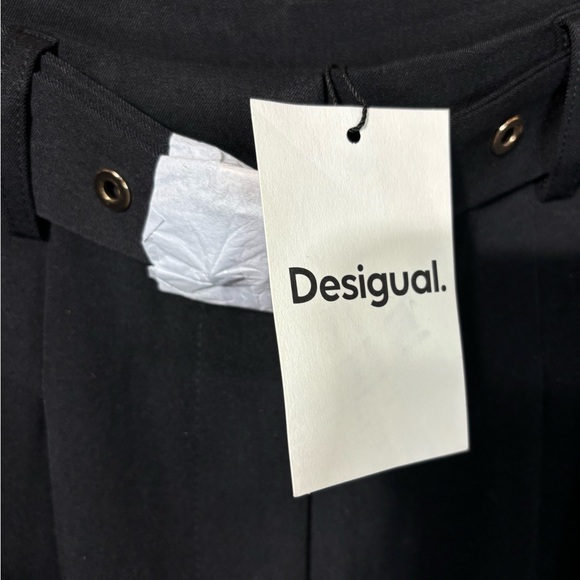 🔥NWT Desigual Wide Leg Trouser - Picture 5 of 15